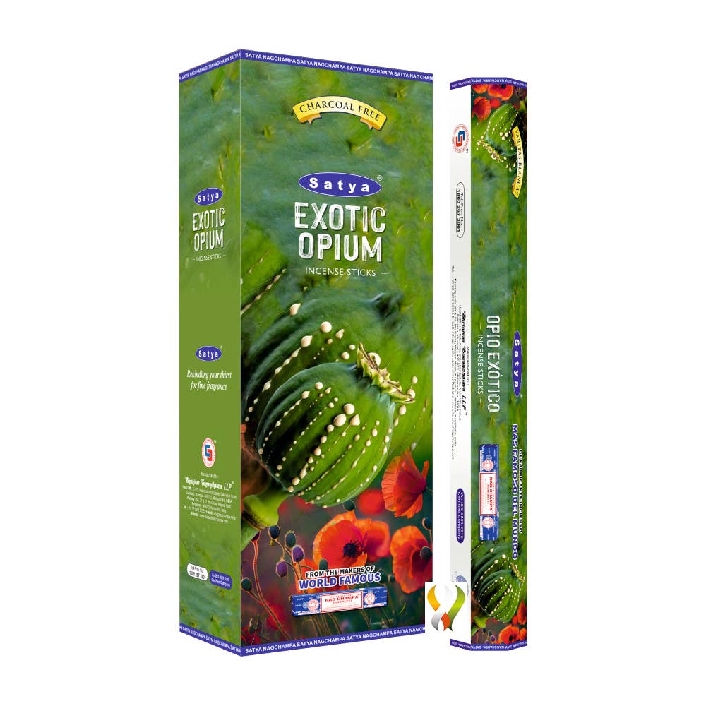 Satya Exotic Opium Incense Hexa 120 sticks
