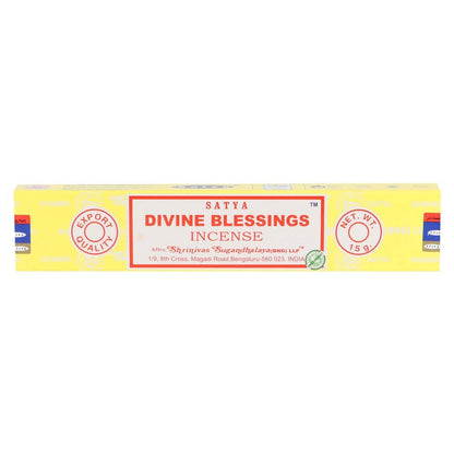 12 Packs Divine Blessings Incense Sticks by Satya