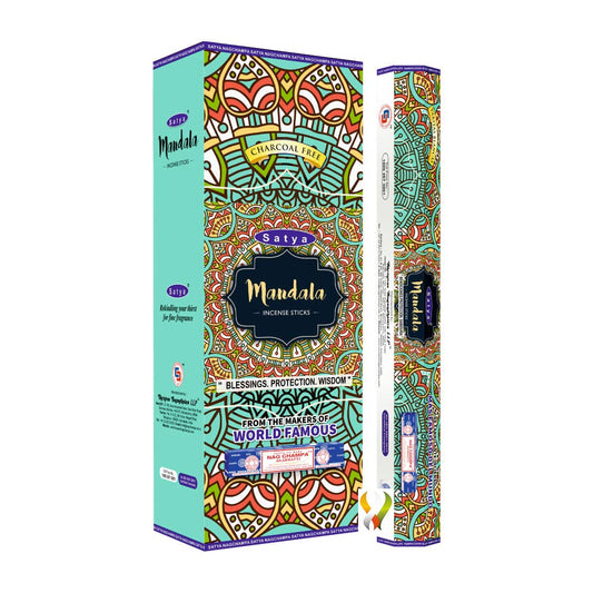Satya Mandala Incense Hexa 120 sticks