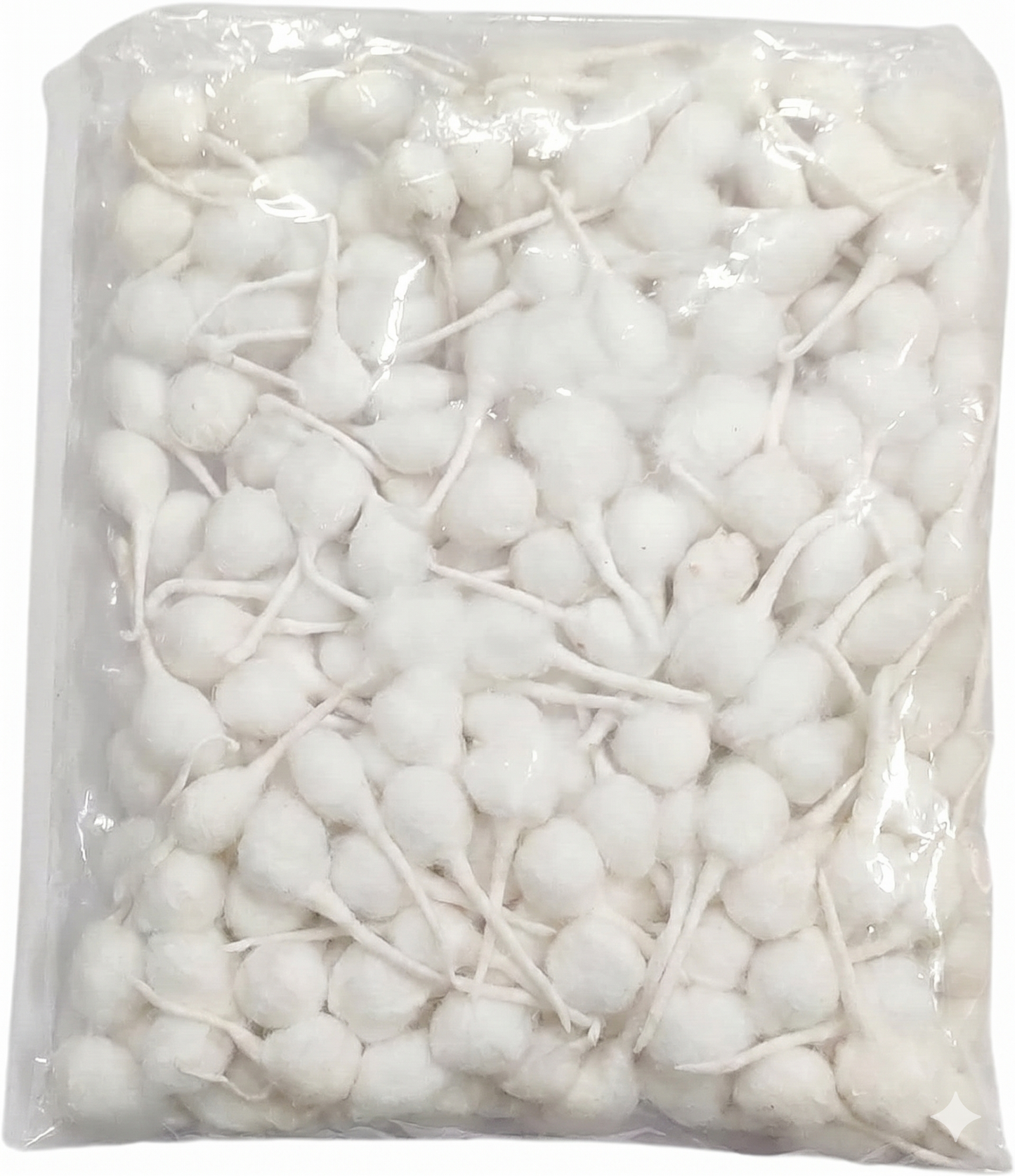 Hand Rolled Cotton Puja Wicks for Puja Lamps Diya Rui Batti Approx 200 Pc.