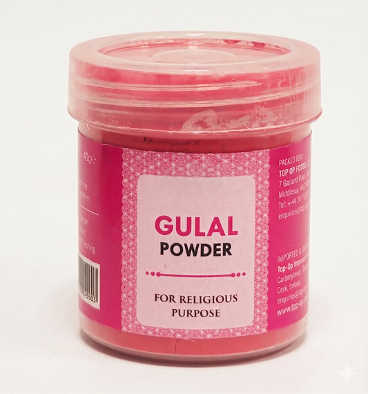 Premium Pink Gulal Powder for Puja & Religious Rituals