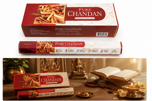 Rishta Sandalwood Incense Sticks Box (6)