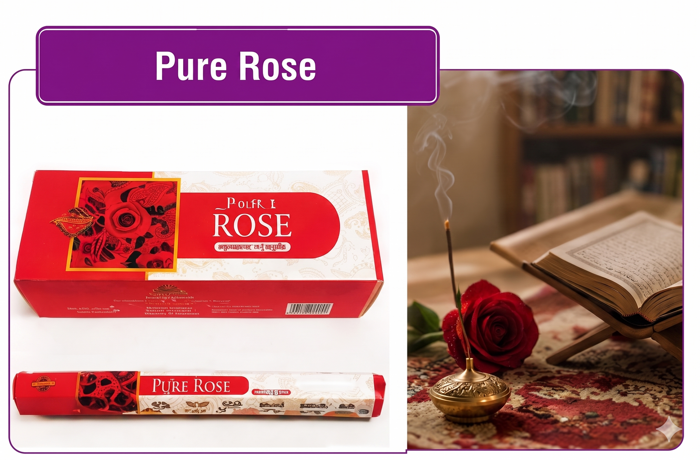 Rishta Rose Incense Sticks Box (6)