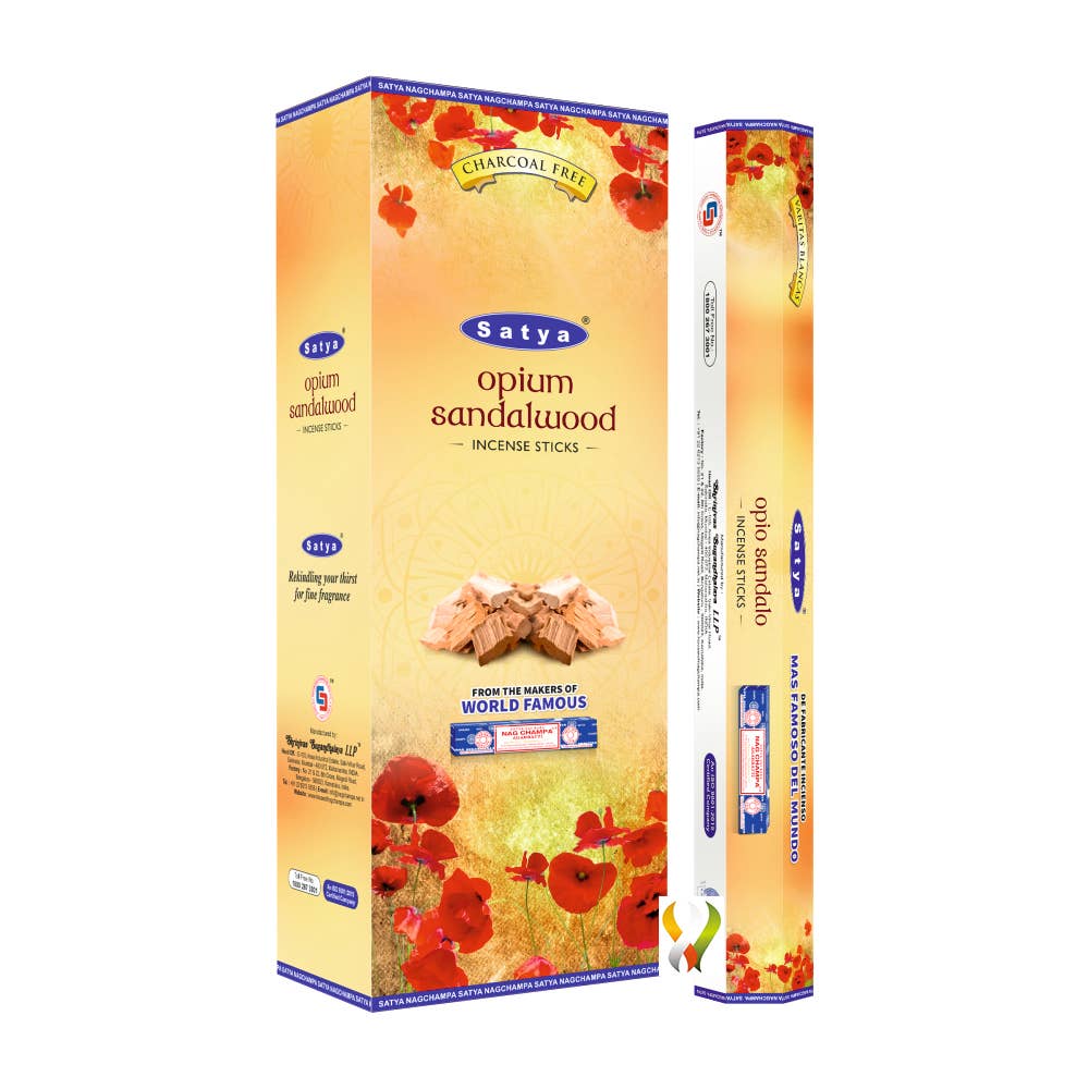 Satya Opium Sandalwood Incense Hexa 120 sticks